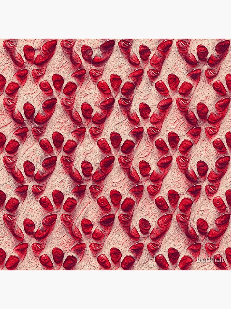 Pomegranate seeds #DeepDream by blackhalt