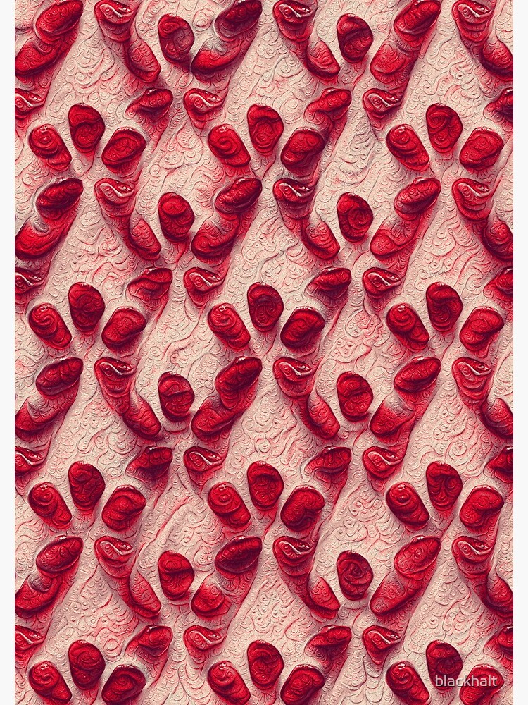 Pomegranate seeds #DeepDream by blackhalt