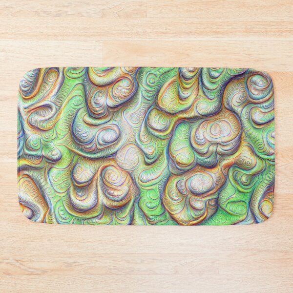 Item preview, Frozen liquid green stones #DeepDream #Art designed and sold by blackhalt.