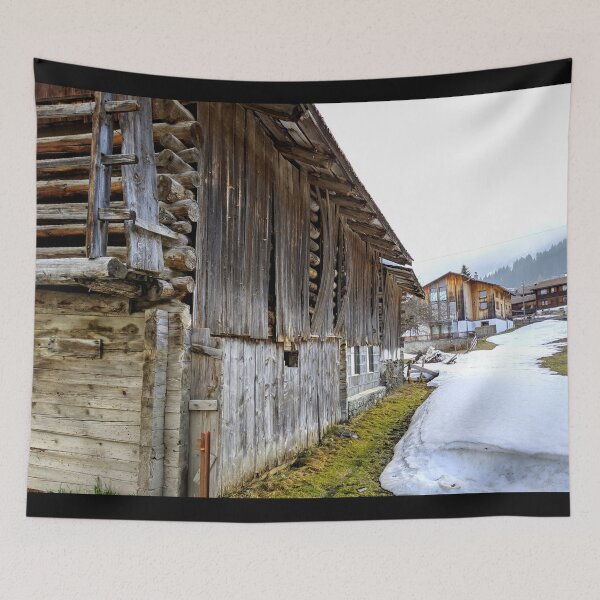Item preview, Snowy Path in Switzerland designed and sold by eliza-beth-.