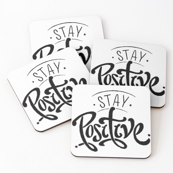 Item preview, Stay positive  designed and sold by Kerry Pritchard.