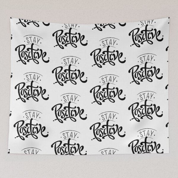 Item preview, Stay positive  designed and sold by Kerry Pritchard.
