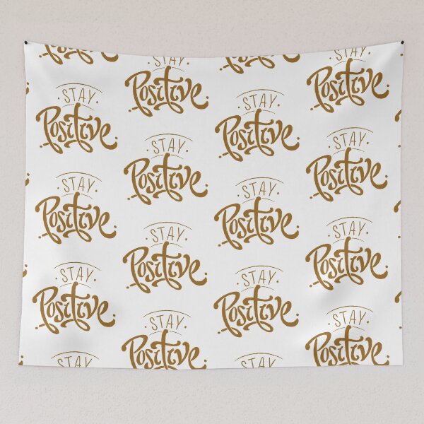 Item preview, Stay positive  designed and sold by Kerry Pritchard.