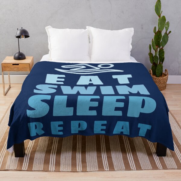 Item preview, Eat Swim Sleep Repeat designed and sold by Artsthetic Collection.