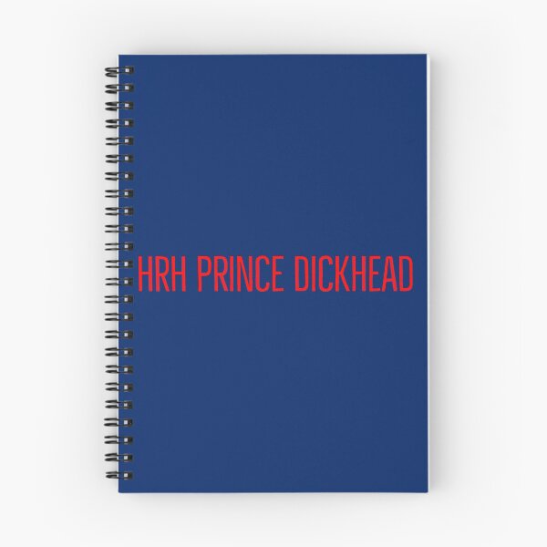 Item preview, HRH Prince Dickhead designed and sold by WildHeartReads.
