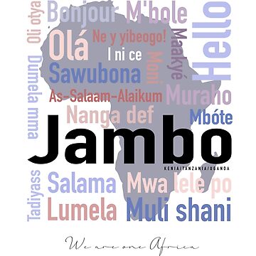 Artwork thumbnail, Say 'Hello' in your favorite African language in KENIA, TANZANIA or UGANDA by 12points