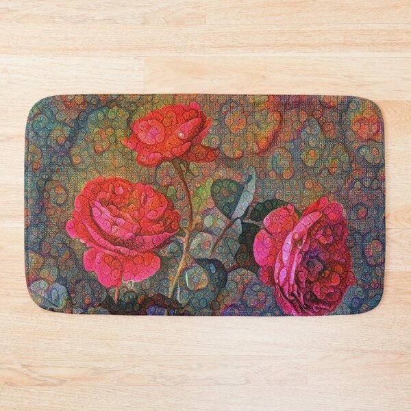 Item preview, Roses #DeepDreamed designed and sold by blackhalt.