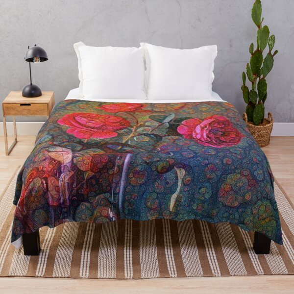 Item preview, Roses #DeepDreamed designed and sold by blackhalt.