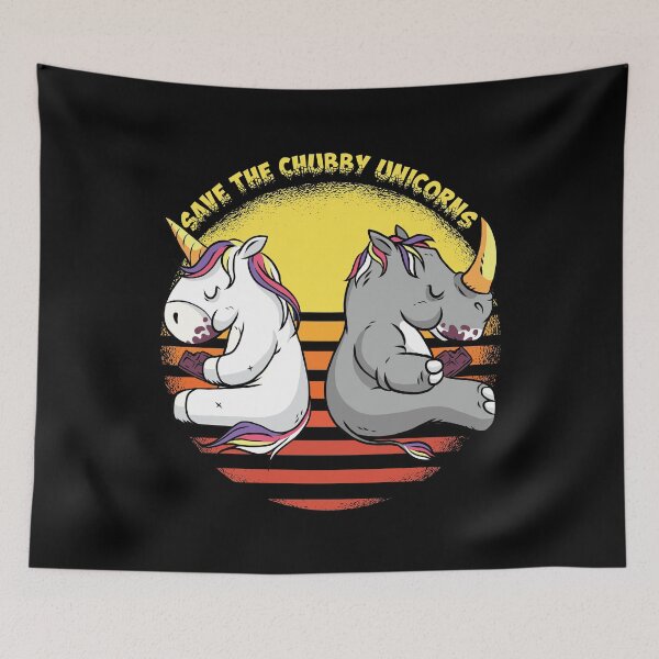 Item preview, Save the Chubby Unicorns. designed and sold by emphatic.