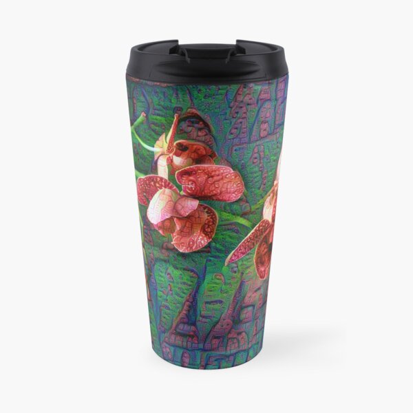 Phalaenopsis A #DeepDream Travel Mug