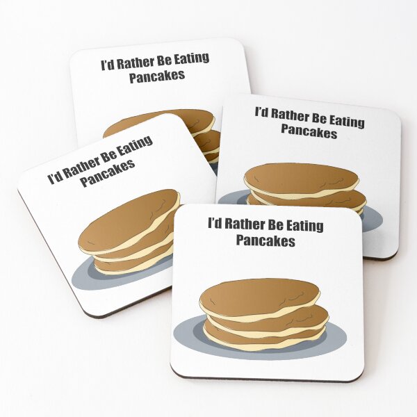 Item preview, I'd Rather Be Eating Pancakes designed and sold by Luzthealchemist.