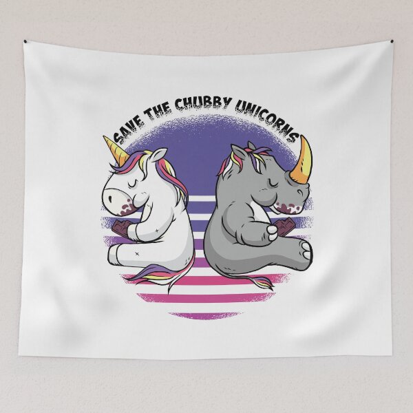Item preview, Save the Chubby Unicorns. designed and sold by emphatic.