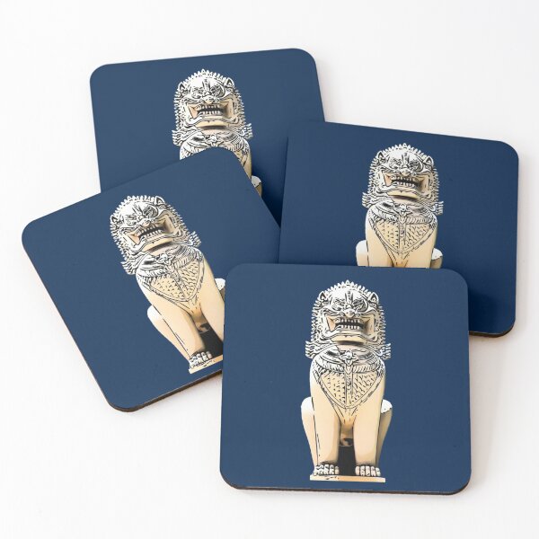 Item preview, Stone Lion Cartoon Statue designed and sold by tpixx.