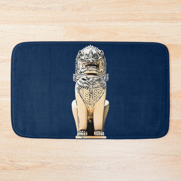 Item preview, Stone Lion Cartoon Statue designed and sold by tpixx.