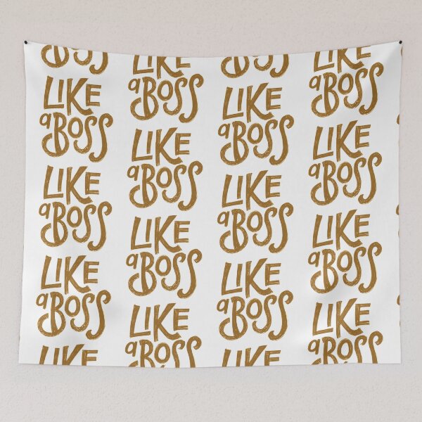 Item preview, Like a boss designed and sold by Kerry Pritchard.