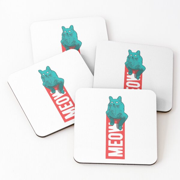 Artikelvorschau, MEOW Cat entworfen und verkauft von All-Streets.