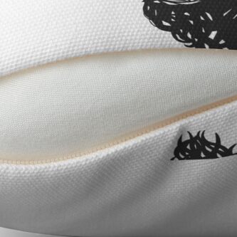 Alternate view of The Beast Floor Pillow