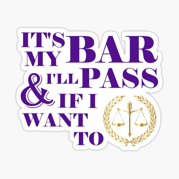 Own the Bar Sticker