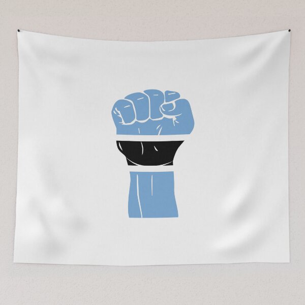 Item preview, RAISED FIST BOTSWANA designed and sold by NattyWear.