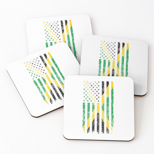 Item preview, Distressed Jamaica America Flag designed and sold by goodspy.