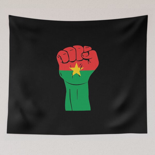 Item preview, RAISED FIST BURKINA FASO designed and sold by NattyWear.