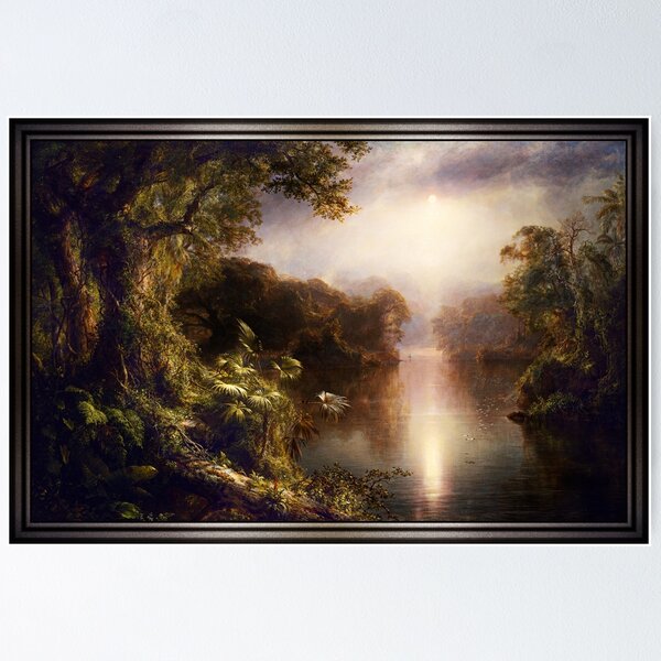 Item preview, The River of Light by Frederic Edwin Church designed and sold by Xzendor7 Digital Art Creations.