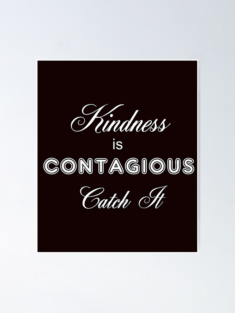 essay on kindness is contagious