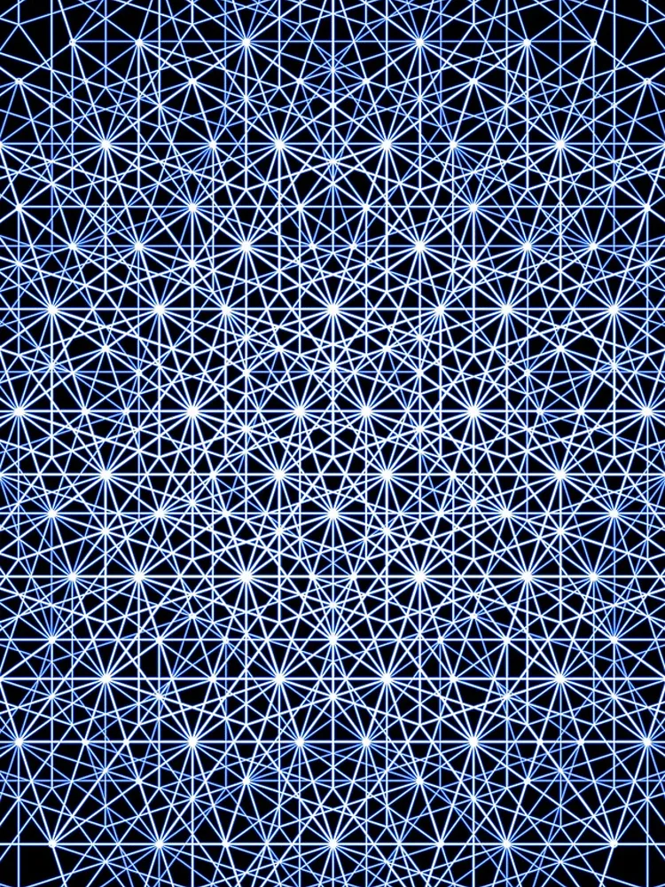 Thumbnail 5 of 5, iPhone Case, Blue Masculine Geometric Pattern designed and sold by Patterner.