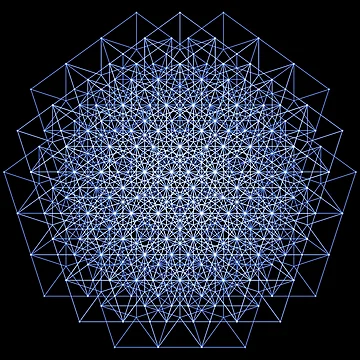 Artwork thumbnail, Blue Masculine Geometric Pattern by Patterner
