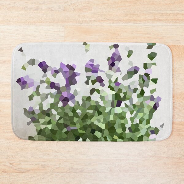 Item preview, Pixelated - Lavender in a white pot designed and sold by ellenhenry.