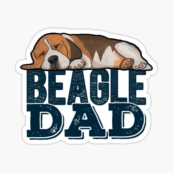Item preview, Beagle Dad designed and sold by kudostees.
