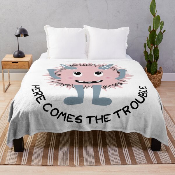 Item preview, Here comes the trouble monster character designed and sold by Arch4Design.