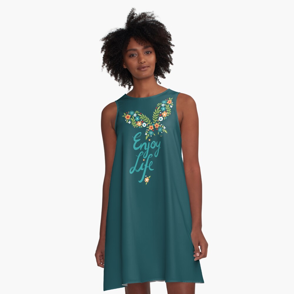 Item preview, A-Line Dress designed and sold by freeminds.