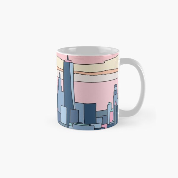 City sunset by Elebea Classic Mug