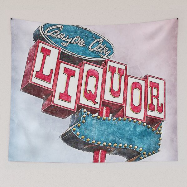 Item preview, Canyon City Liquor designed and sold by AM FineArtPrints.