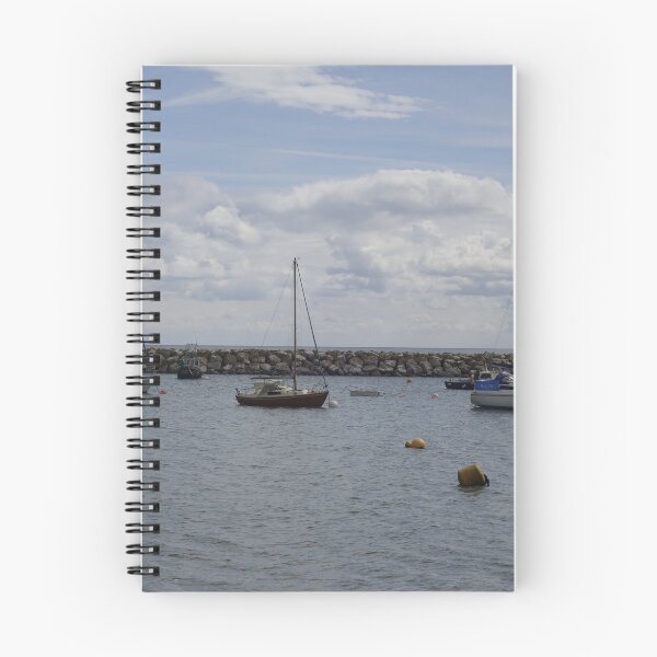Item preview, Yachts at Rhos on sea Rocky Beach and Blue Sky designed and sold by Matt's Photography.