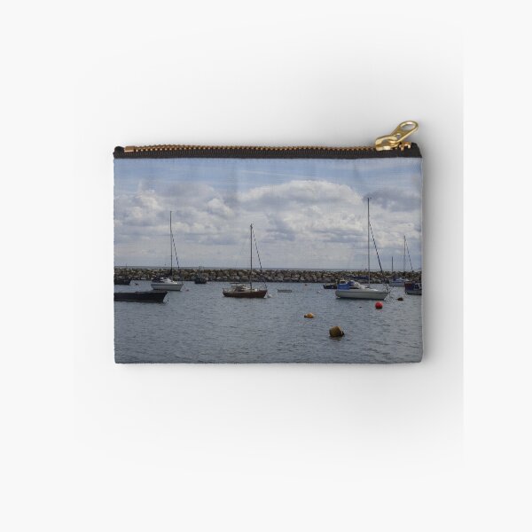 Item preview, Yachts at Rhos on sea Rocky Beach and Blue Sky designed and sold by Matt's Photography.
