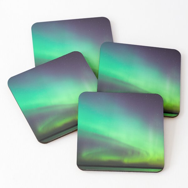 Item preview, Northern lights over lake in Finland designed and sold by Juhku.