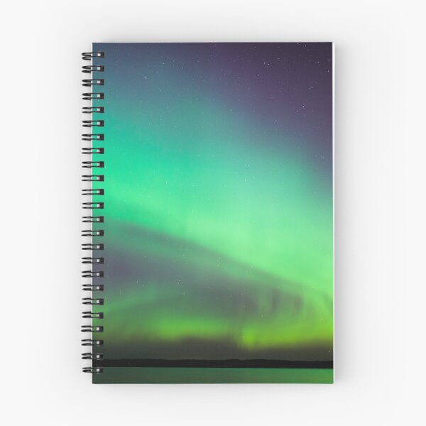 Item preview, Northern lights over lake in Finland designed and sold by Juhku.