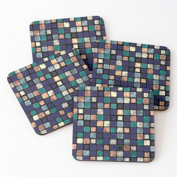 Item preview, Vintage Squares Pattern designed and sold by Phil Perkins.