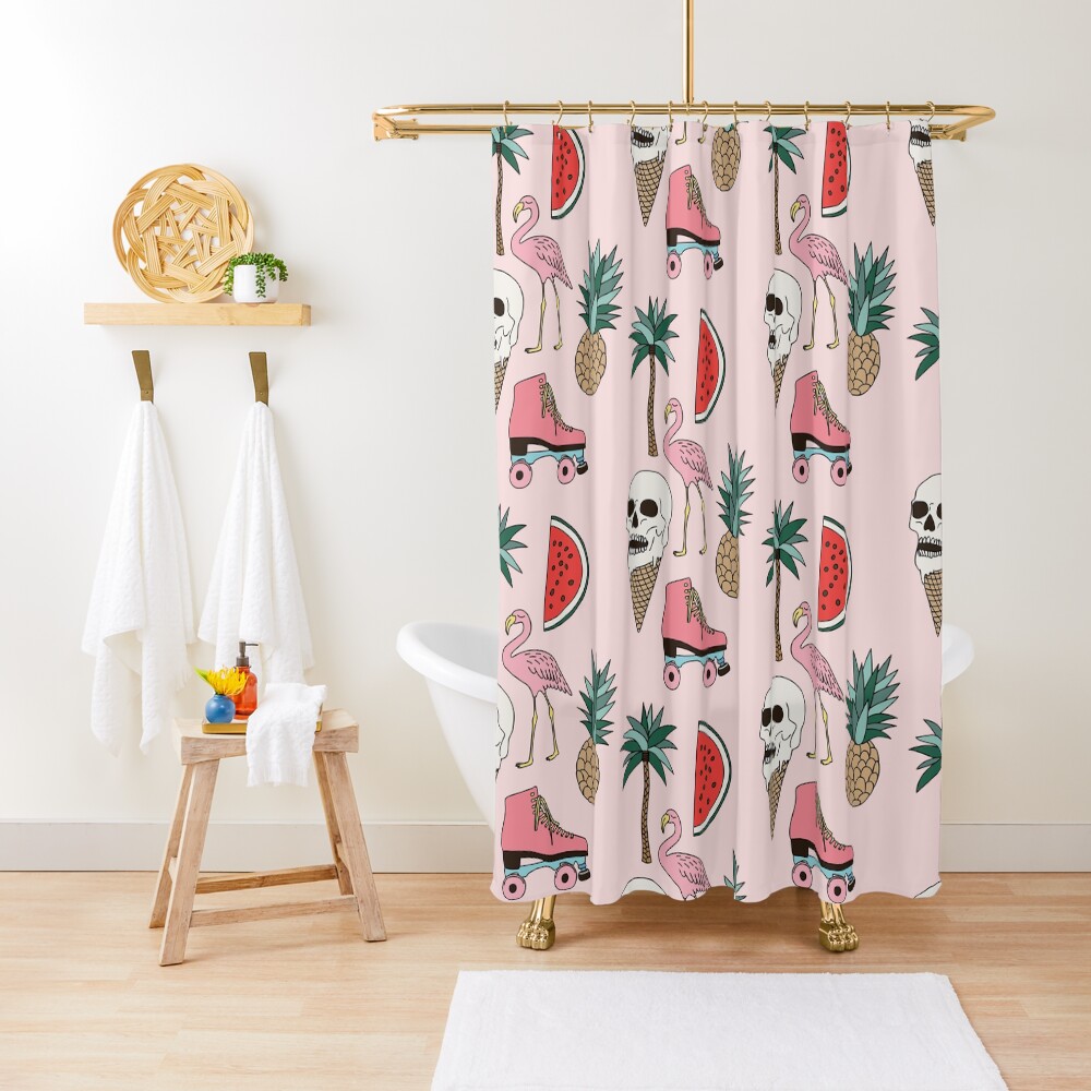 Summer by Elebea Shower Curtain
