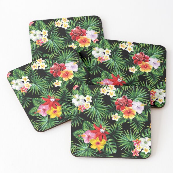 Item preview, tropical floreal designed and sold by talvutattoo.