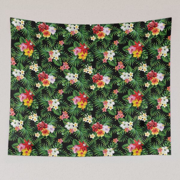Item preview, tropical floreal designed and sold by talvutattoo.