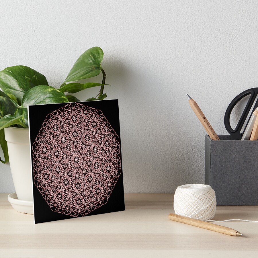 Item preview, Art Board Print designed and sold by Patterner.