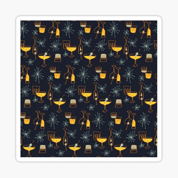 Let's Celebrate 3 Sticker