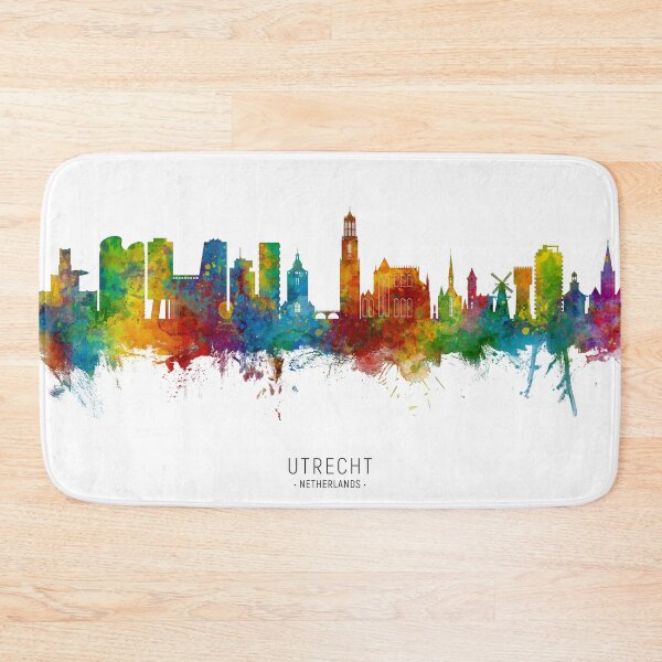 Item preview, Utrecht The Netherlands Skyline designed and sold by ArtPrints.