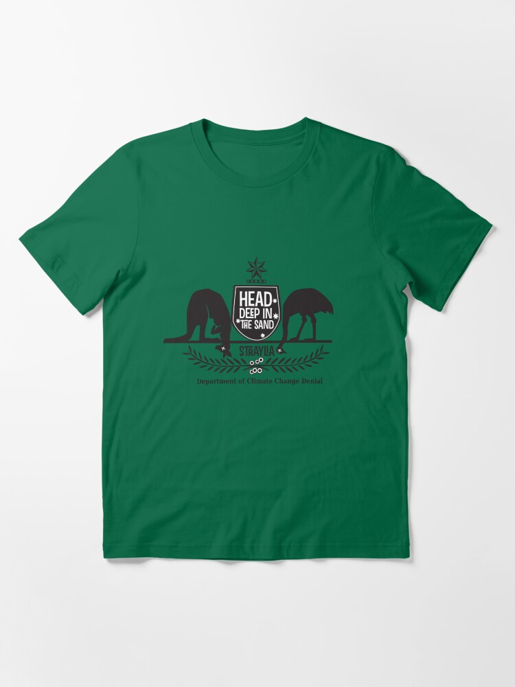 Vista alternativa de Camiseta esencial Denegación del Departamento de Cambio Climático