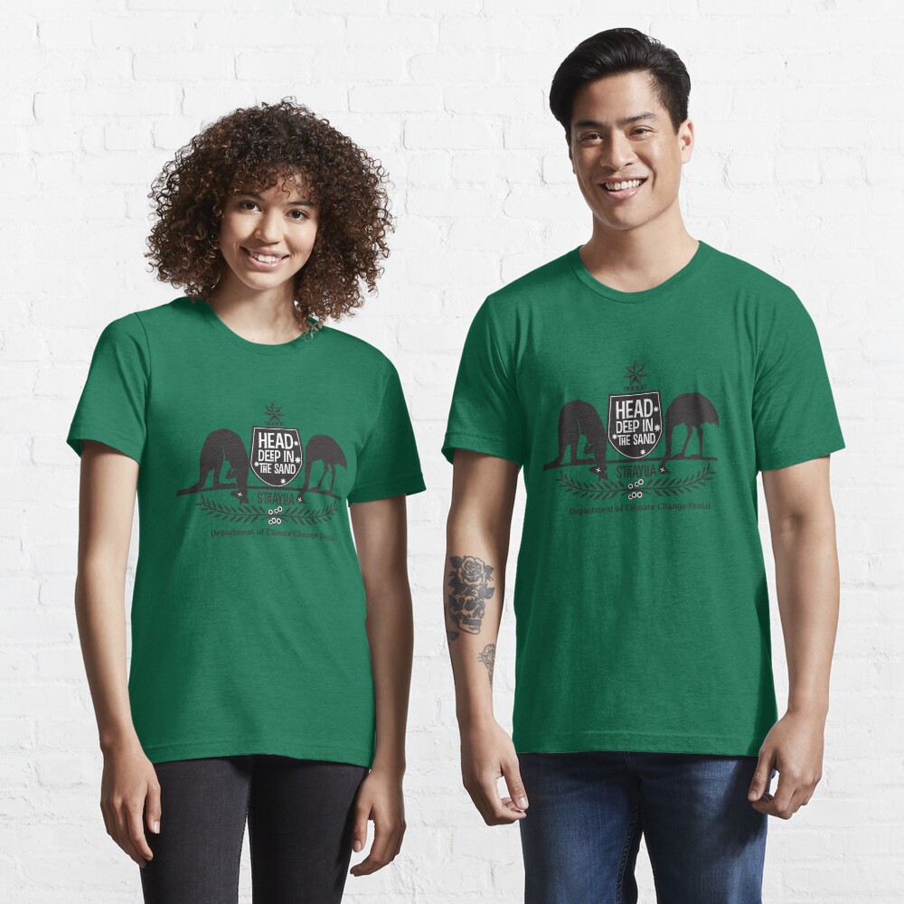 Denegación del Departamento de Cambio Climático Camiseta esencial