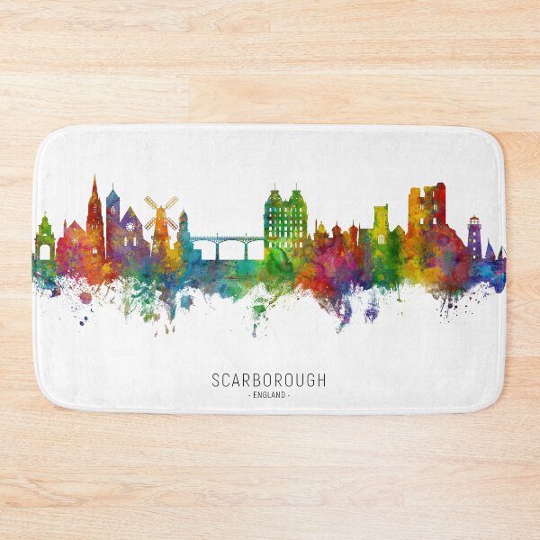 Item preview, Scarborough England Skyline designed and sold by ArtPrints.
