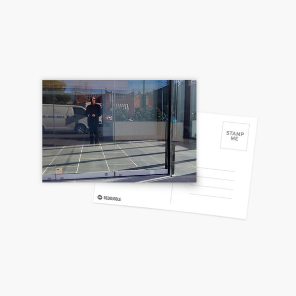 Self Portrait - in the Street Postcard
